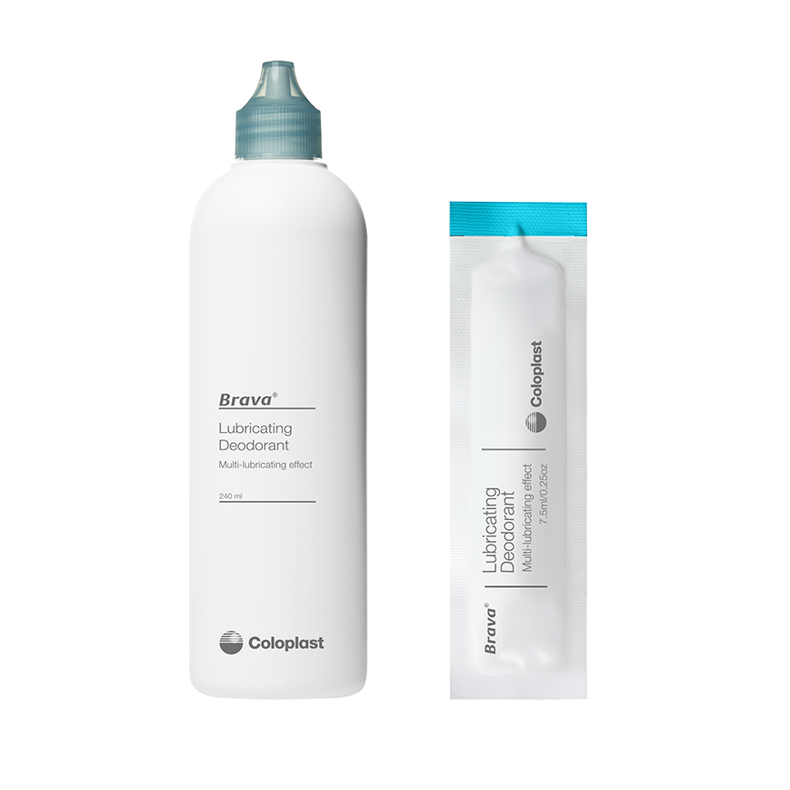 Brava® Lubricating Deodorant Free Samples Coloplast US